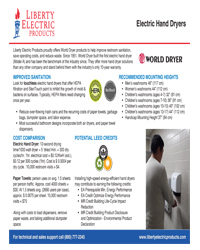 Download Our Electric Hand Dryer Brochure
