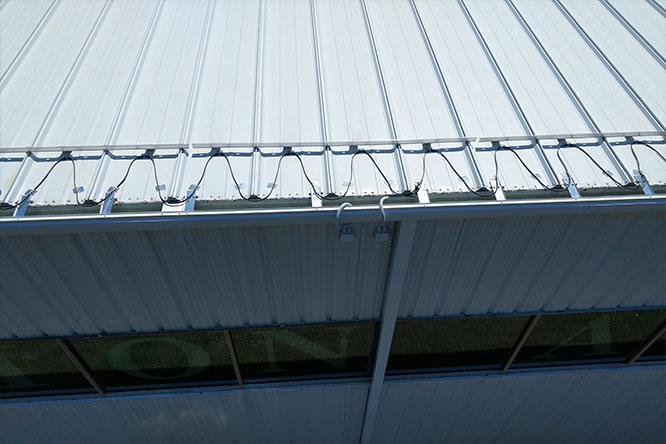 Million Air Jet Hanger Aluminum Roof