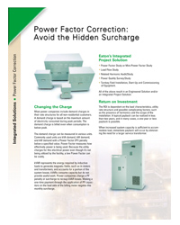Eaton Power Plant Power Factor Correction Case Study