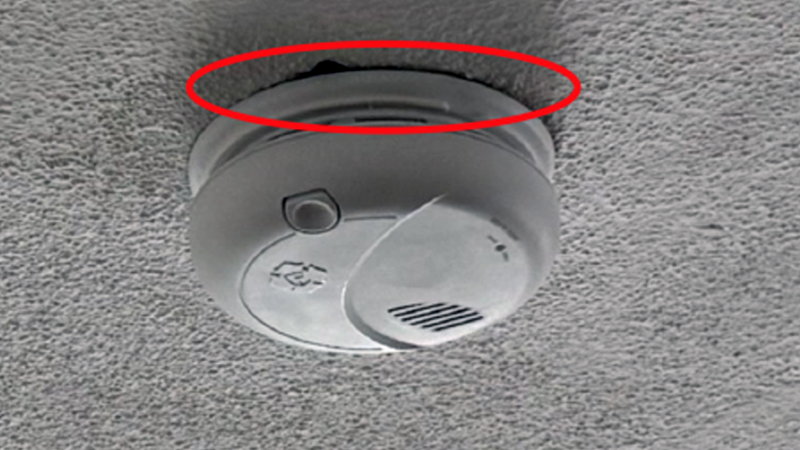 Gaps Around the Alarm or Electrical Box