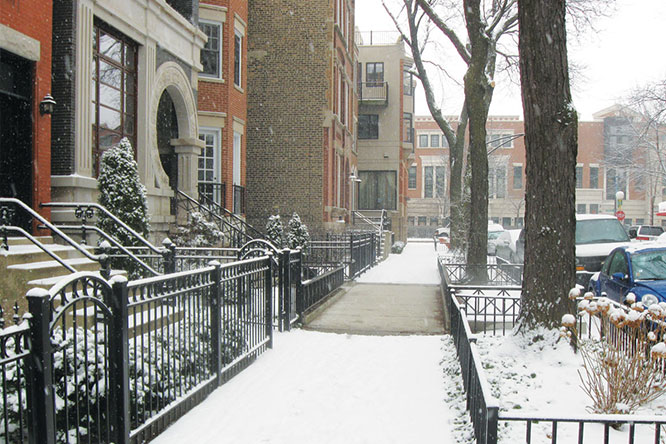 Sidewalk Snow Melt